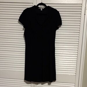 Old Navy Classic Black Midi Dress